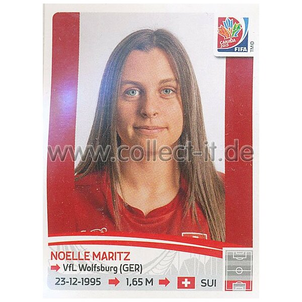 Frauen WM 2015 - Sticker 201 - Noelle Maritz - Schweiz