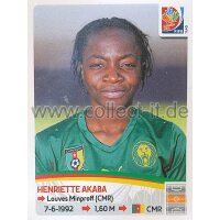 Frauen WM 2015 - Sticker 223 - Henriette Akaba - Kamerun