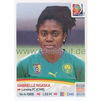 Frauen WM 2015 - Sticker 227 - Gabrielle Ngaska - Kamerun