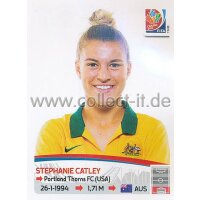 Frauen WM 2015 - Sticker 274 - Stephanie Catley - Australien