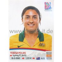 Frauen WM 2015 - Sticker 281 - Teresa Polias - Australien