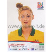 Frauen WM 2015 - Sticker 283 - Larissa Crummer - Australien