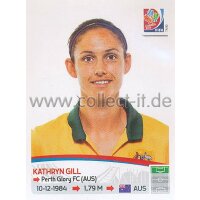 Frauen WM 2015 - Sticker 285 - Kathryn Gill - Australien