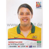 Frauen WM 2015 - Sticker 287 - Samantha Kerr - Australien