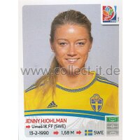 Frauen WM 2015 - Sticker 305 - Jenny Hjohlman - Schweden