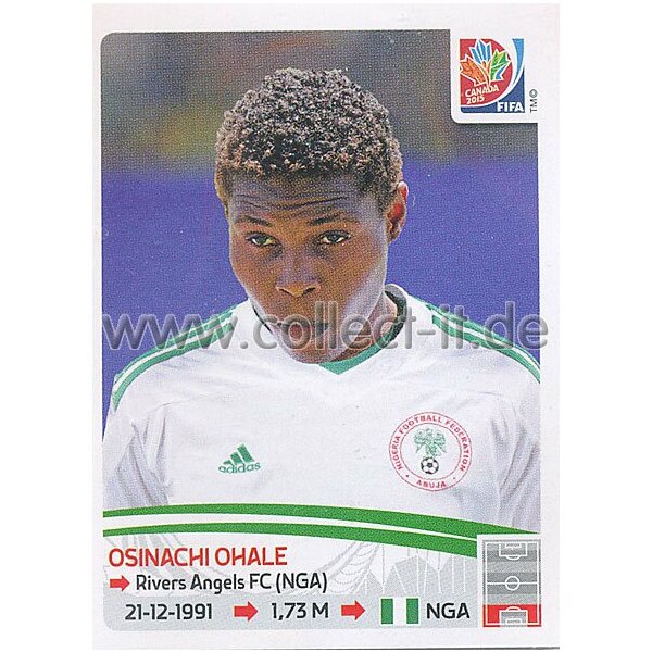 Frauen WM 2015 - Sticker 315 - Osinachi Ohale - Nigeria