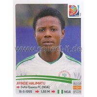 Frauen WM 2015 - Sticker 316 - Ayinde Halimatu - Nigeria