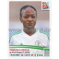 Frauen WM 2015 - Sticker 324 - Francisca Ordega - Nigeria