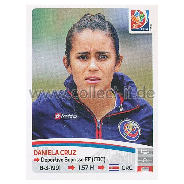 Frauen WM 2015 - Sticker 387 - Daniela Cruz - Costa Rica