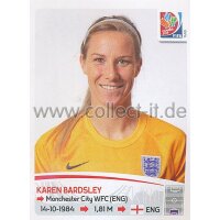 Frauen WM 2015 - Sticker 424 - Karen Bardsley - England
