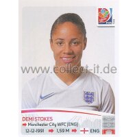 Frauen WM 2015 - Sticker 429 - Demi Stokes - England