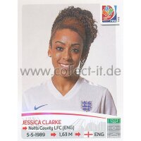 Frauen WM 2015 - Sticker 438 - Jessica Clarke - England