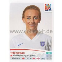 Frauen WM 2015 - Sticker 439 - Toni Duggan - England