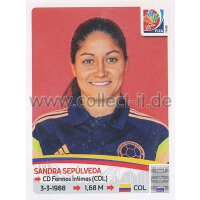 Frauen WM 2015 - Sticker 443 - Sandra Sepulveda - Kolumbien