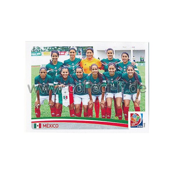 Frauen WM 2015 - Sticker 461 - Team - Mexiko