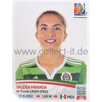 Frauen WM 2015 - Sticker 465 - Valeria Miranda - Mexiko