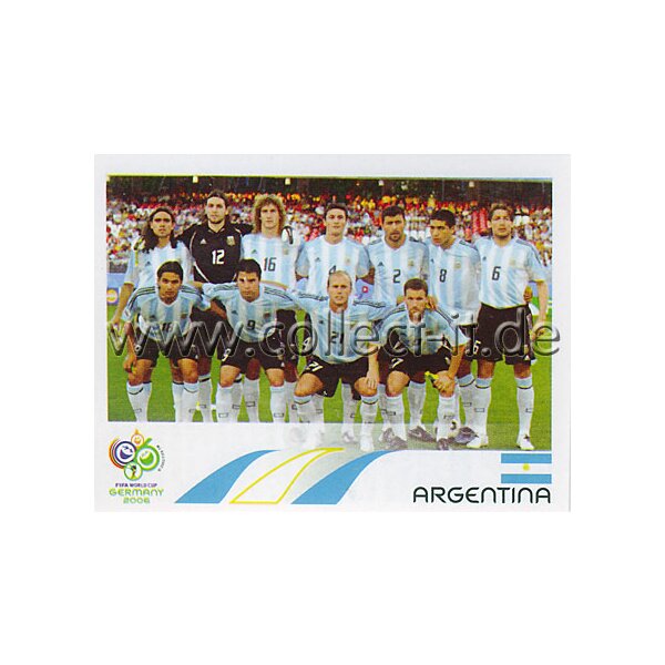 WM 2006 - 169 - Argentinien - Mannschaftsbild