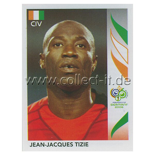 WM 2006 - 190 - Jean-Jacques Tizie [Côte dIvoire] - Spielereinzelportr