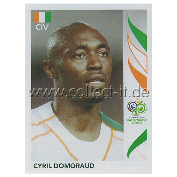 WM 2006 - 192 - Cyril Domoraud [Côte dIvoire] - Spielereinzelporträt Or