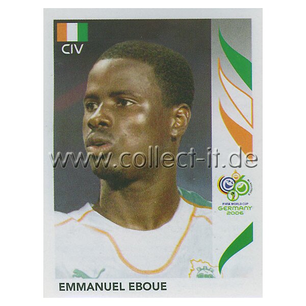 WM 2006 - 193 - Emmanuel Eboue [Côte dIvoire] - Spielereinzelporträt Or