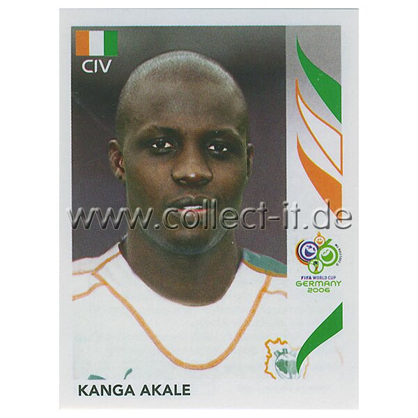 WM 2006 - 203 - Kanga Akale [Côte dIvoire] - Spielereinzelporträt Origi