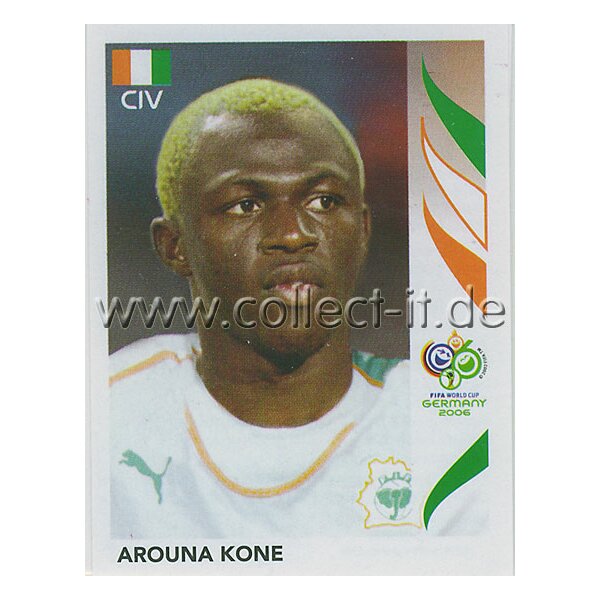 WM 2006 - 206 - Arouna Kone [Côte dIvoire] - Spielereinzelporträt Origi