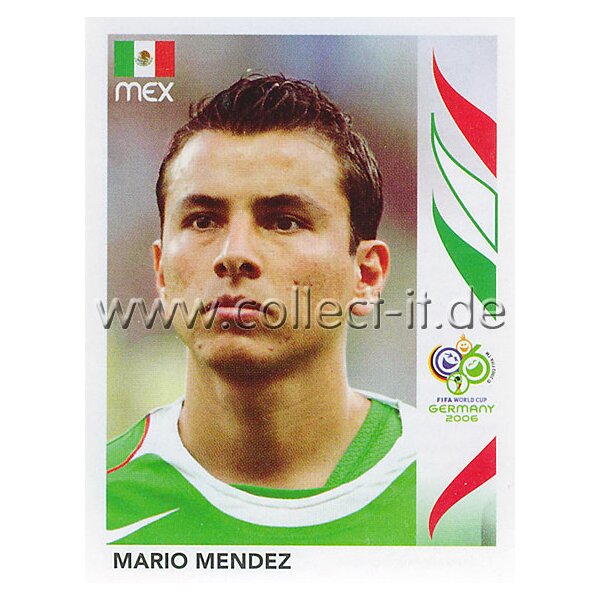 WM 2006 - 248 - Mario Mendez [Mexiko] - Spielereinzelporträt