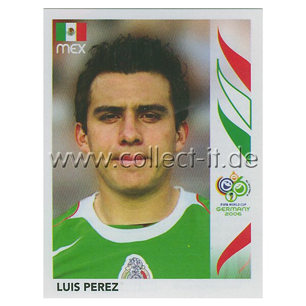 WM 2006 - 256 - Luis Perez [Mexiko] - Spielereinzelporträt