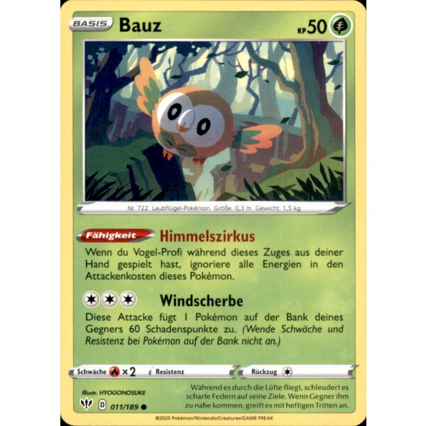 11/189 - Bauz - Flammende Finsternis - Deutsch