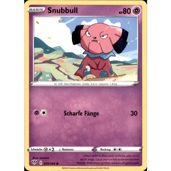 70/189 - Snubull - Flammende Finsternis - Deutsch