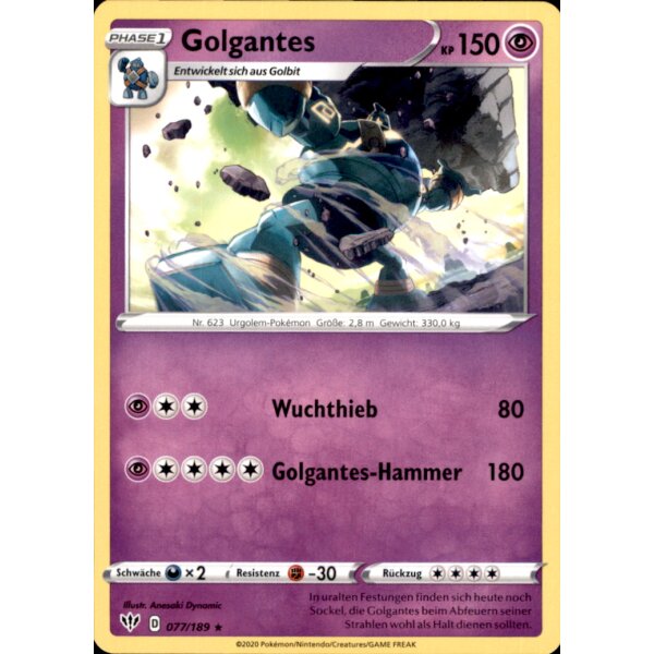 77/189 - Golgantes - Flammende Finsternis - Deutsch