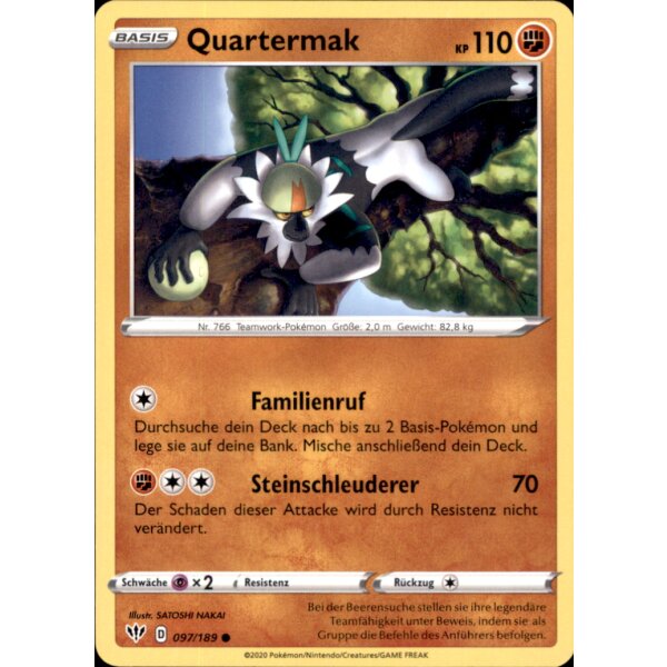 97/189 - Quartermak - Flammende Finsternis - Deutsch