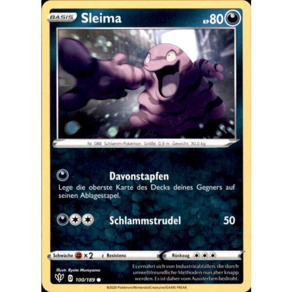 100/189 - Sleima - Flammende Finsternis - Deutsch