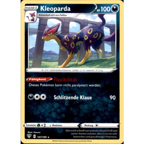 107/189 - Kleoparda - Flammende Finsternis - Deutsch