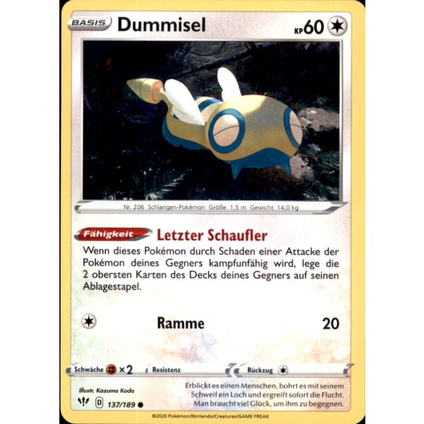 137/189 - Dummisel - Flammende Finsternis - Deutsch