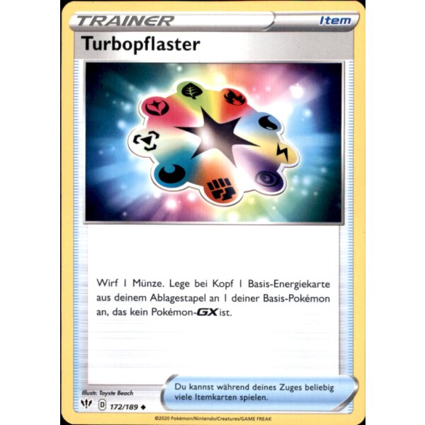 172/189 - Turbopflaster - Flammende Finsternis - Deutsch