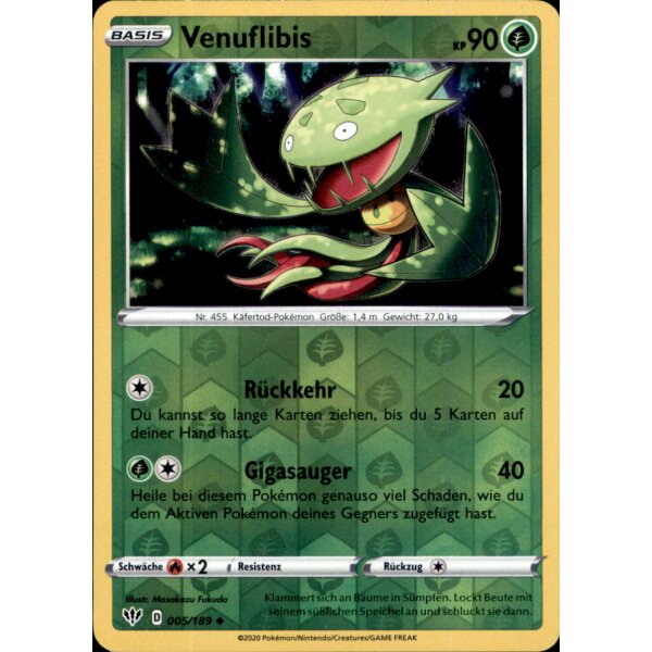 5/189 - Venuflibis - Reverse Holo - Deutsch