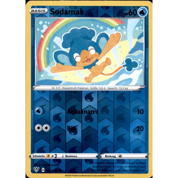 41/189 - Sodamak - Reverse Holo - Deutsch