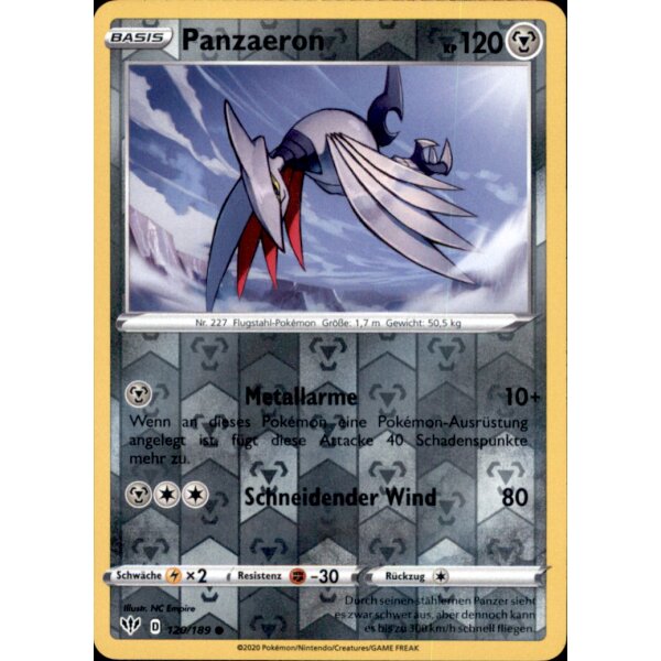 120/189 - Panzaeron - Reverse Holo - Deutsch