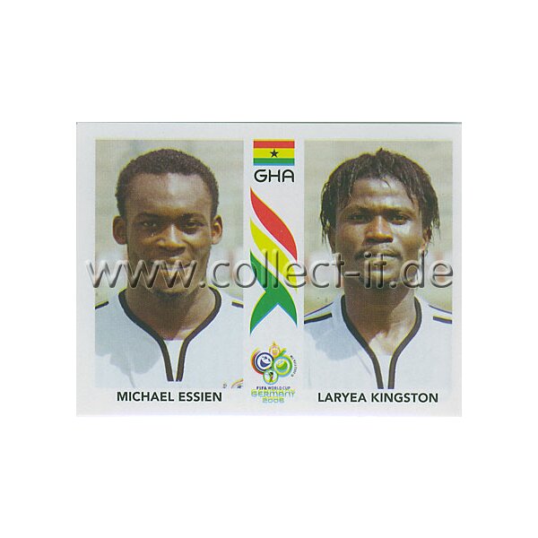 WM 2006 - 317 - Michael Essien + Laryea Kingston [Ghana] - Doppelsticker