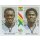 WM 2006 - 317 - Michael Essien + Laryea Kingston [Ghana] - Doppelsticker