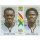 WM 2006 - 320 - Asamoah Frimpong + George Owu [Ghana] - Doppelsticker mi