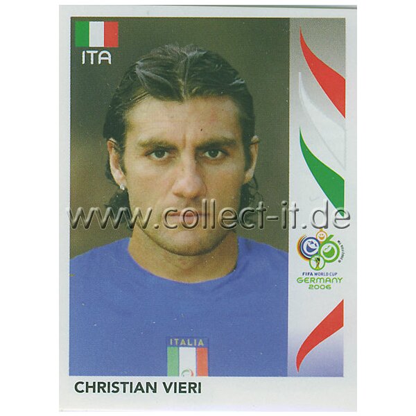 WM 2006 - 339 - Christian Vieri [Italien] - Spielereinzelporträt