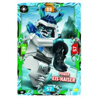 60 - Power Eis-Kaiser - Schurken Karte - Serie 5 NEXT LEVEL