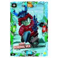 62 - Power General Vex - Schurken Karte - Serie 5 NEXT LEVEL