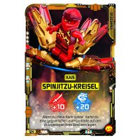 124 - Kais Spinjitzu-Kreisel - Fahrzeugkarte - Serie 5...