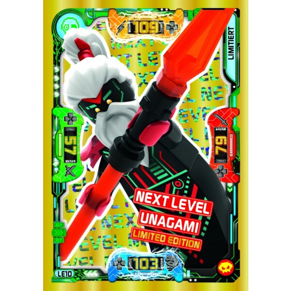 LE10 - Next Level Unagami - Limitierte Karte - Serie 5 NEXT LEVEL