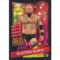 Karte 3 - Aleister Black - RAW - Slam Attax Reloaded