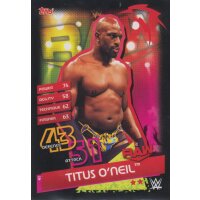 Karte 41 - Titus O´Neil - RAW - Slam Attax Reloaded