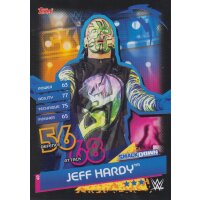 Karte 60 - Jeff Hardy - Smackdown  - Slam Attax Reloaded